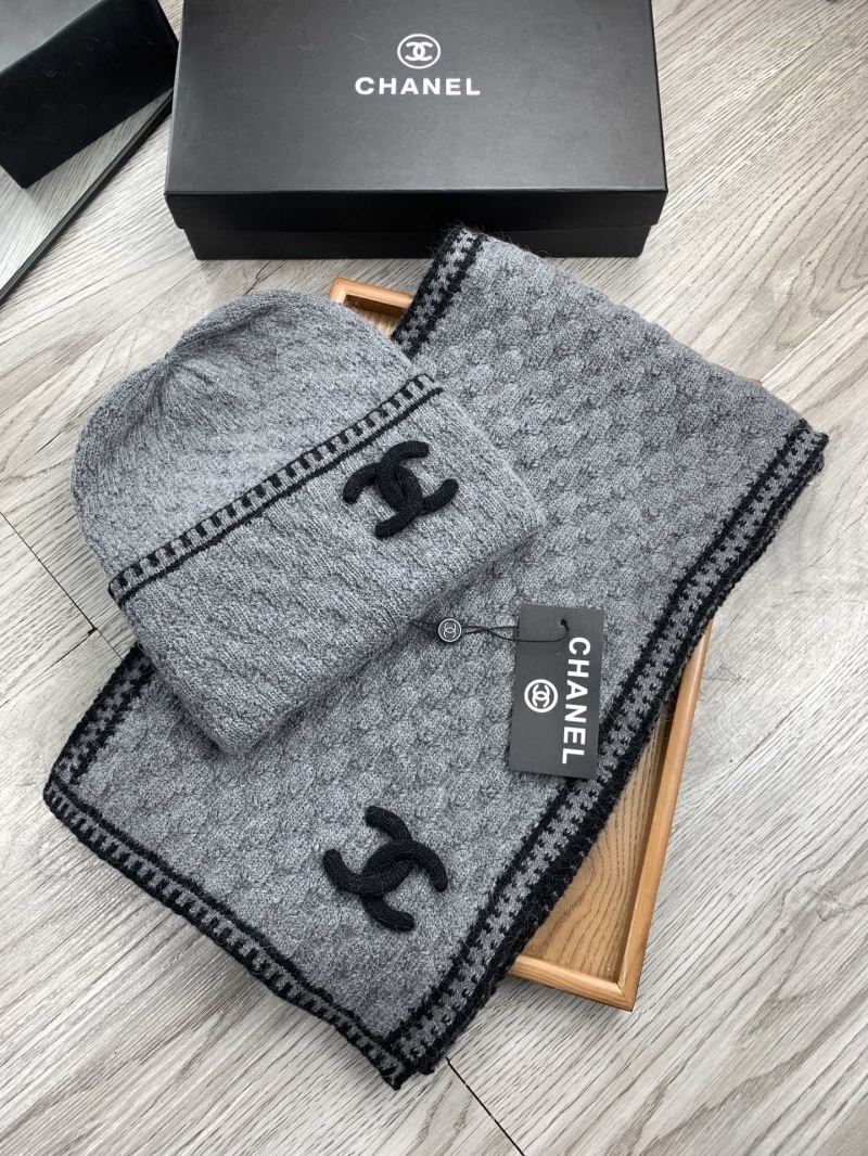 Chanel Caps Scarfs